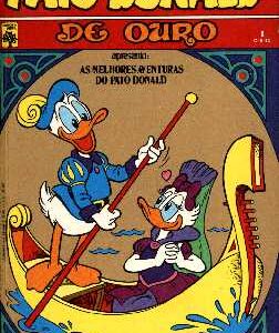 Ouro Pato Donald de