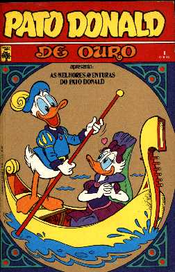 Ouro Pato Donald de