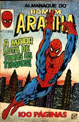Aranha Anual coleção com 12
