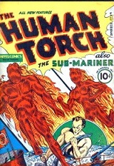 Back Human Torch 1