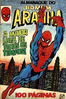 Aranha Anual coleção com 12