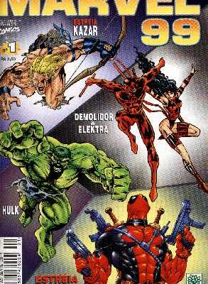 Marvel 99 Coleção com 12